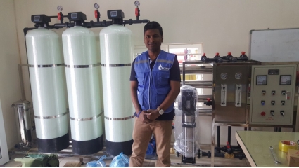 Hệ thống lọc nước RO do Anthy sản xuất